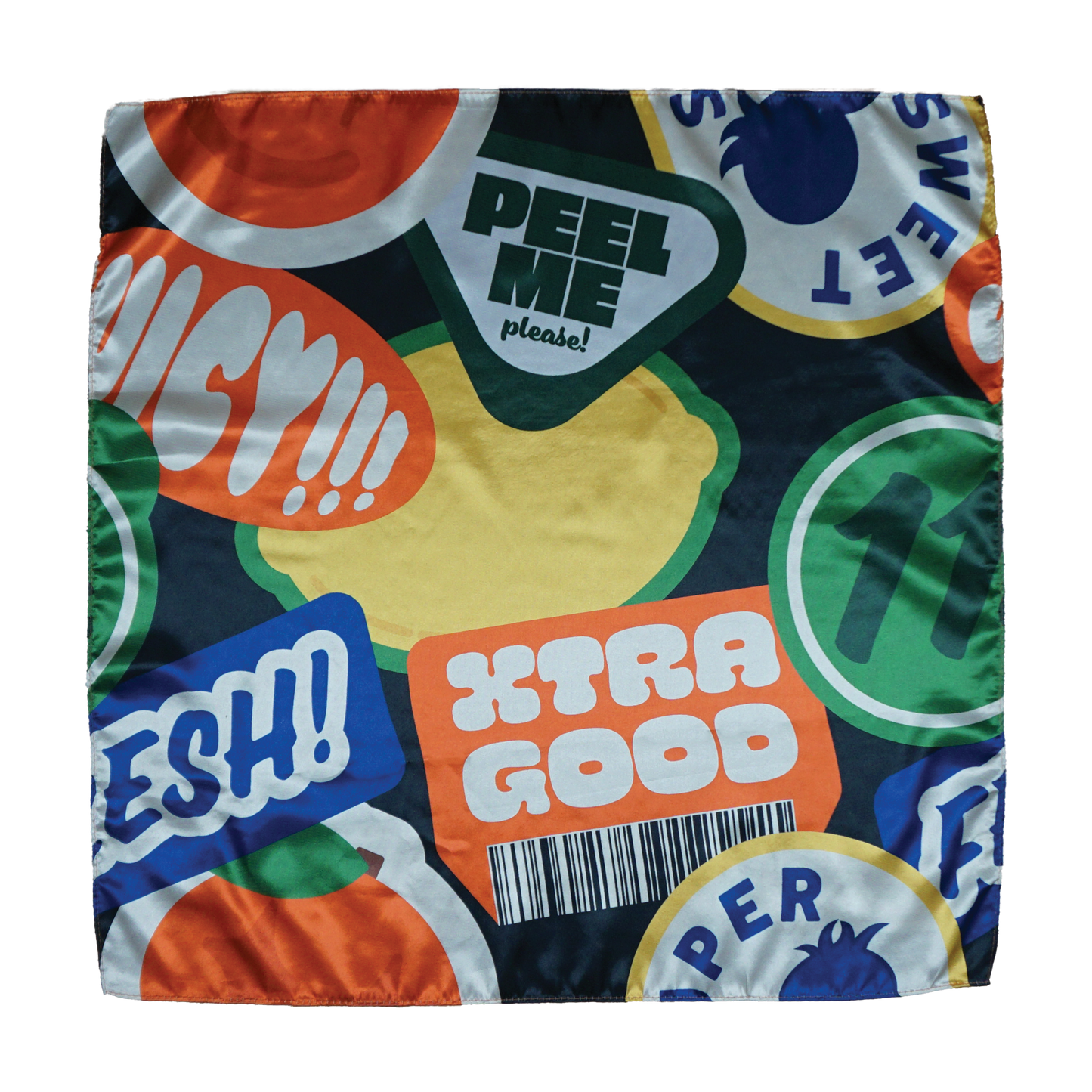 Fruit Sticker Bandana